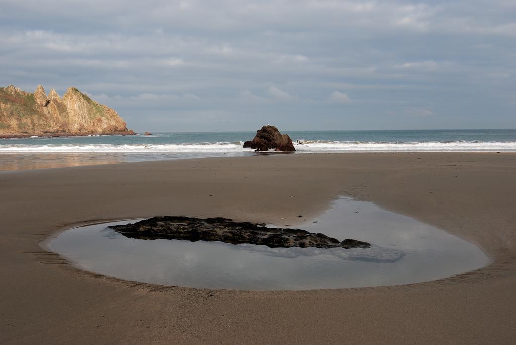 Hotel Rural Playa De Aguilar Muros de Nalón Kültér fotó